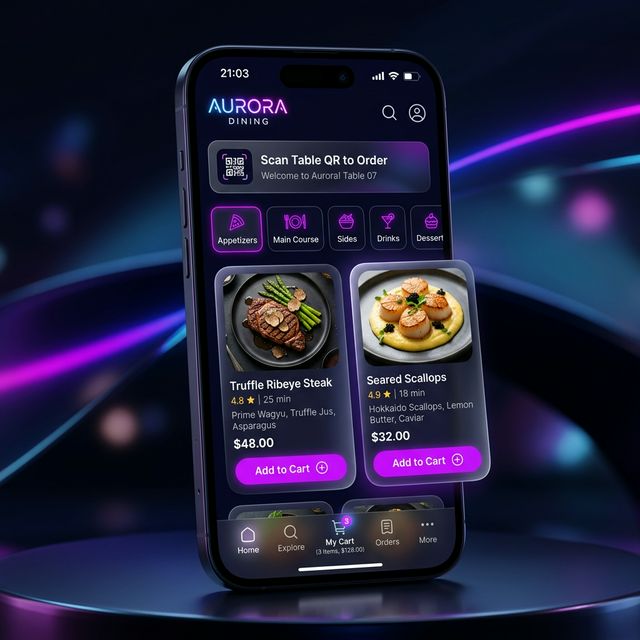 Mok Menu Interface App